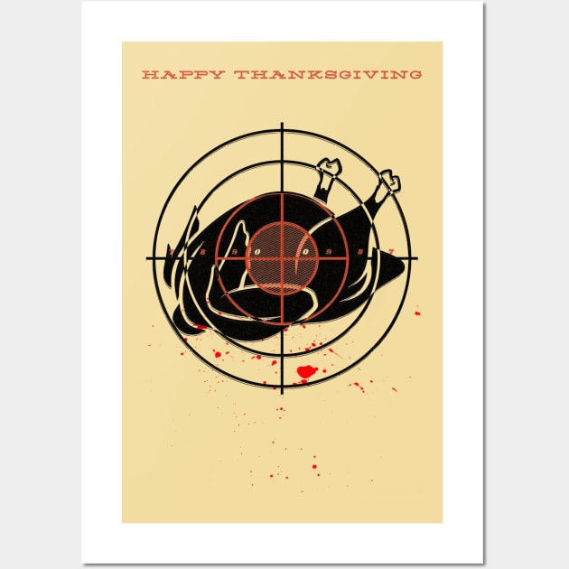 Open Season on Thanksgiving Wall Art by StudioPM71